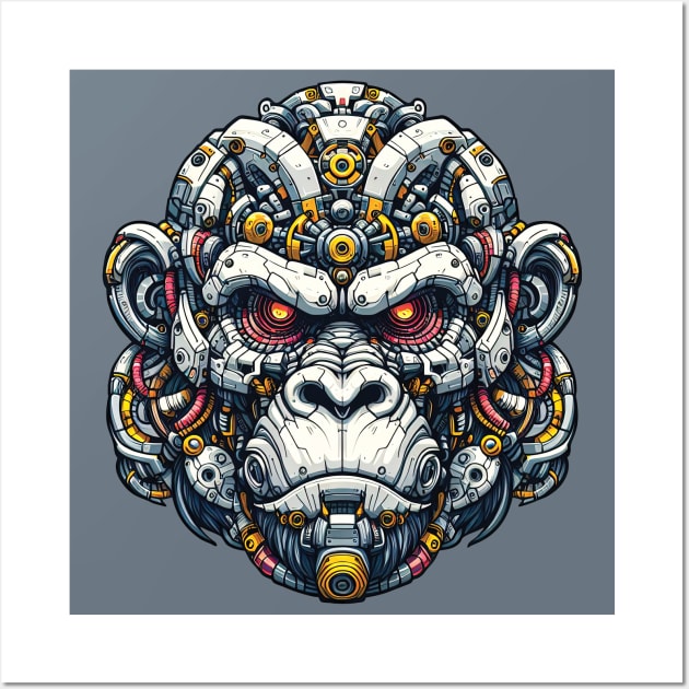 Mecha Apes S03 D15 Wall Art by Houerd